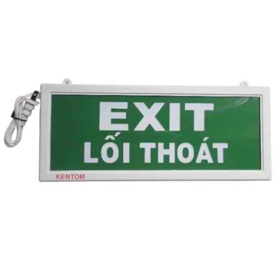 ĐÈN EXIT KT 110 ( MỘT MẶT - MS10)